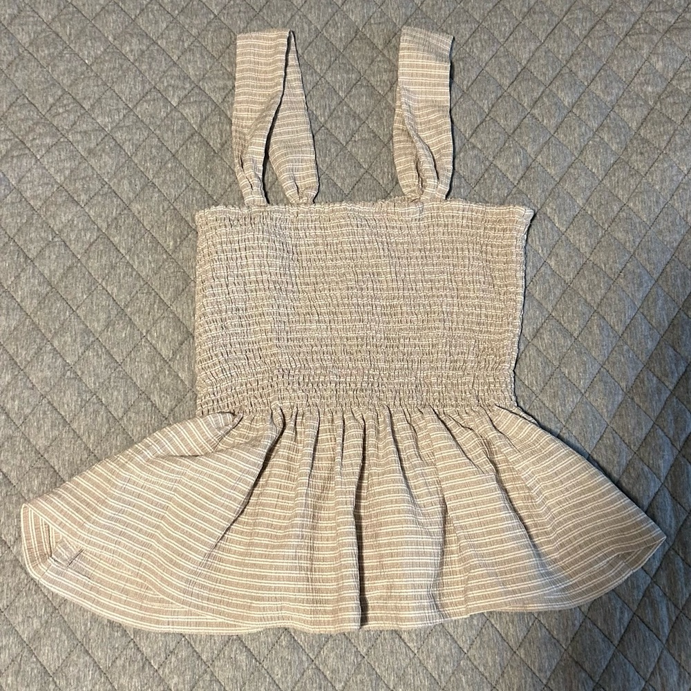 MADEWELL Peplum Tank Top